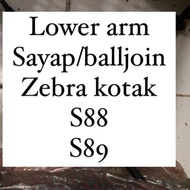 Lower arm sayap ball joint zebra s88 s89