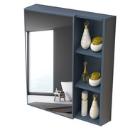 Bathroom Mirror Cabinet Wall-Mounted Bathroom Mirror with Storage Rack Bathroom Washstand Storage Integrated Smart Mirror Cabinet