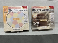 ‼️1 set 2個‼️全新Canmake Tokyo Marshmallow Finish Powder 透亮美肌蜜粉餅+補充裝 #03‼️