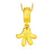 CHOW TAI FOOK Disney Classics 999 Pure Gold Charms Collection - Mickey "Glove" Charm R19447