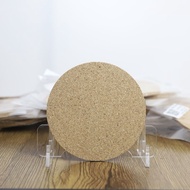 Coaster Cork Wood 9x9cm Thickness 3 Mm.