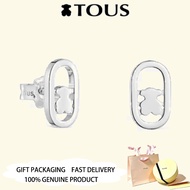 TOUS S925 Sterling Silver Earrings TOUS Camille Valentine's Day Anniversary Jewelry