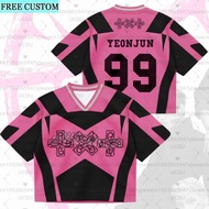 【Free Custom Name & Number】Summer Men's&Women's Album 7th Year TXT Jersey Gift For Lovers Tee Fan Gi