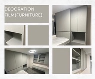 Decoration Film【傢俬貼膜 翻新】傢俬翻新 傢俱翻新 改色 轉色 換顏色 傢俱復修 保養 家居護理 SAP0008