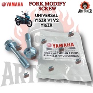 UNIVERSAL FRONT FORK MODIFY SCREW SETS SKRU TURUN FORK (1SET 2PCS) 31B-F3346-00 SETS