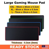Gaming Mouse Pad Stitched Edge Non-slip Desk Mat XXL/ XL/ L