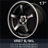 AD 17 inch 7.5JJ 5X100 / 5X113 ET38 ORI CAR SPORT RIMS WHEELS VR67