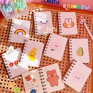 A7 Cute Small Notebook Mini Pocket Notepad Small Book Easy Carry Portable Diary Pad Buku Nota 迷你线圈本