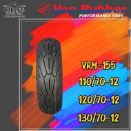Motorcycle Tires Vee Rubber Model VRM155 110/70-12 Years 23 120/70-12 24 130/70-12 23