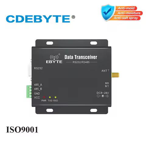 Lora 170Mhz 30dBm 8km Wireless Data Transceiver Modem RS232 RS485 Transmitter and Receiver CDEBYTE E