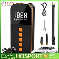 【HCS】150PSI ยาง Inflator ยาง LED Light เครื่องอัดอากาศรถยนต์ไฟฟ้า 1500mAh ไร้สายปั๊มยางสำหรับรถจักรย