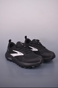 Brooks Cascadia 17 黑色男款越野跑鞋 | 頂級質感 Premium做工
