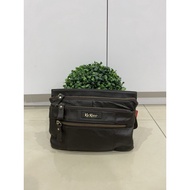 Kickers Leather Sling Bag