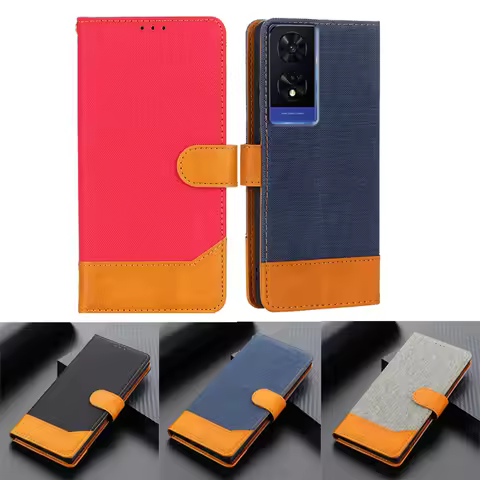 чехол на TCL 505 T509K T5094 Phone Cover Protection Leather Capas Wallet Cases For Estuches De Celul
