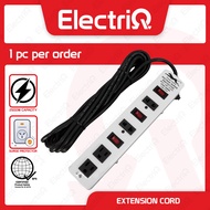 Electriq l Panther Extension Cord Voltage Surge Protector with Line Filter PSP-0896 5 meters PSP0896