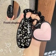 TPU Car Key Case For FAW Hongqi H5 2021 2022 2023 Hongqi H5 Auto Remote Key Case Cover Interior Acce