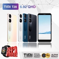 TIMI T28 (6+128GB) โทรศัพท์มือถือ Android 13 จอใหญ่ 6.5 นิ้ว แบตเตอรี่ 5500mAh กล้อง 13MP ประกันศูนย์ไทย 1 ปี