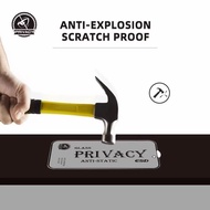 PBA Anti-Scratch Anti-Static Glass ESD Spy Tempered Glass Privacy/ For REDMI poco X5, poco C65, NOTE