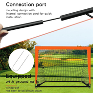 Children'S Football Goal Portable Foldable Mobile Training Football Goal