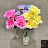 MAWAR Premium Holland Rose Flowers 5 Branches (Dozens) Wholesale Decorative Flowers Rose Vines