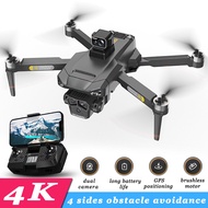 GPS Dron Professional Aerial Photography 4K Dual Camera Brushless Drone with Camera Laser Obstacle A