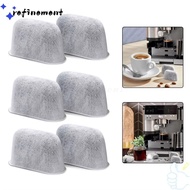 REFINEMENT 6Pcs Coffee|Filters, Replacement Filters Water Filtration Charcoal Water Filters, Premium