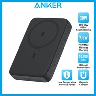 Anker Zolo Magnetic Powerbank 10000mAh 30W Power Bank Wireless Magnetic Portable Wireless Charger A1