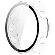Tempered Glass+Case For Garmin Forerunner 970 Screen Protector Frame Bumper Cover