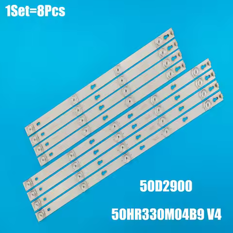 LED Backlight Strip for TCL 50'' TV 50E17US 50P20US 50D2900 A B 50HR330M05A9 50HR330M04B9 V4 4C-LB50