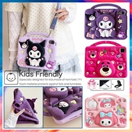 Kid Safe Cartoon 3D Shockproof Tablet Cover Protective Case with stand for iPad 11th A16 10th 9th 8t