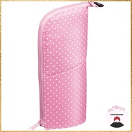 Kokuyo Pen Case Pencil Box Pen Holder Neo Crityz Dot Pink × Pink F-VBF180-5 Dimensions: h195 x w85 x