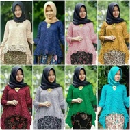 Women's lace dolla kebaya top