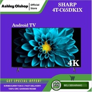 TV/aksesoris TV Android TV 65 Inch Sharp 4T-C65DK1X 4K Smart TV Android 11 Sharp 65"