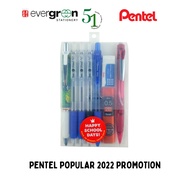 [SG] Pentel Popular 2022 Promotion [Evergreen Stationery]