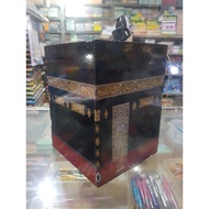 Kaaba-Shaped Piggy Bank Box with Lock. Height: 20cm Width 15cm