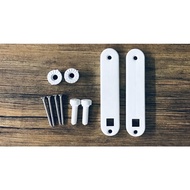 Cistern Wall Bracket & Plug With Screw & Accessories