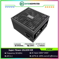 Super Flower ZILLION DB 650W ATX3.1 Compatible -SF-650Z12DB (D) ATX3.1 - 80+ Cybenetics Silver Certi