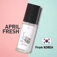 BOM Fabric Spray Refresher Deodorizer - Fabric & Room Spray  APRIL FRESH 70ml / KOREA