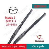 Mazda 5 (2011~) 26+16" Wiper Blades Mazda 5 12"Rear Wiper