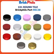 Brickphils Part 98138 1x1 Round Tile