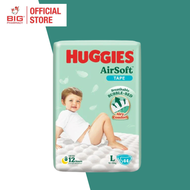 HUGGIES AIR SOFT DIAPERS L 44S