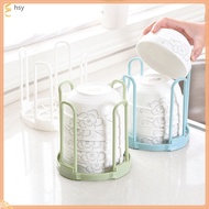 🍽️ Bowl Rack Organizer Blue Plastic Bowl Display Rack for Holding Bowls