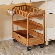 [in stock] Movable bookshelf, book storage rack, under-desk book bag rack, home book organizing tool