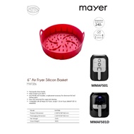 Mayer 6" Air Fryer Silicon Basker For MMAF501 & MMAF501D