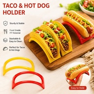 Single Taco Holder 12Pcs Single Taco Taco Holder Food Safe Bpa Plates Mexico Taco Tray Plates Mexico