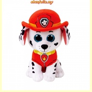 25cm Ty Beanie Animal Everest Tracker Rubble Big Eyes Chase Soft Stuffed Plush Toys Dog Skye Rocky M