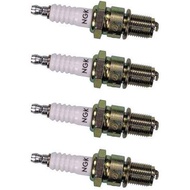 NGK Standard Series Spark Plug BPR6ES-11 (4 Pack) Compatible With DODGE RAM 50 1987-1989 2.0L/122