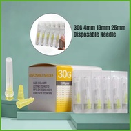 100pcs Eyelid Tools Painless Small Needle 4/13/25mm Painless Beauty Ultrafine 30G * 4mm ,30G * 13mm 