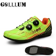 37-46 Men Breathable Cycling Shoes Road Bike Bicycle Shoes Ultralight Athletic Racing Sneaker Rubber Sole Riding Shoes Plus Size