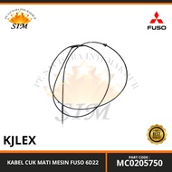 MESIN Fuso 6D22 Engine Dead Cuk Cable - MC0205750
